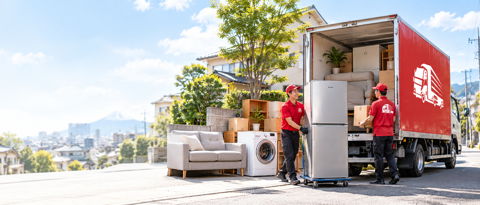 Đội ngũ Kanto vận chuyển đồ gia dụng